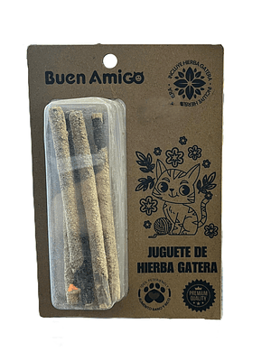 Juguete de hierva gatera