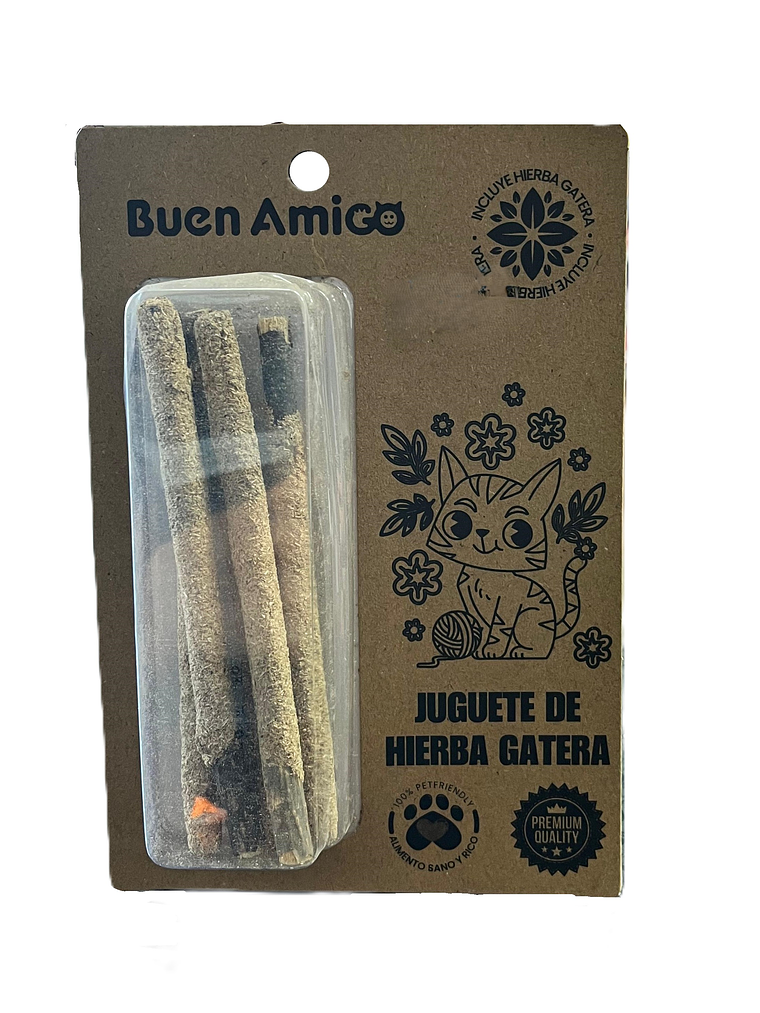 Juguete de hierva gatera 1