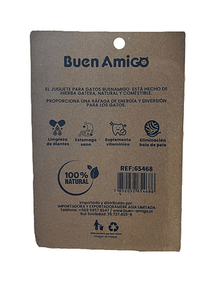 Juguete de hierva gatera