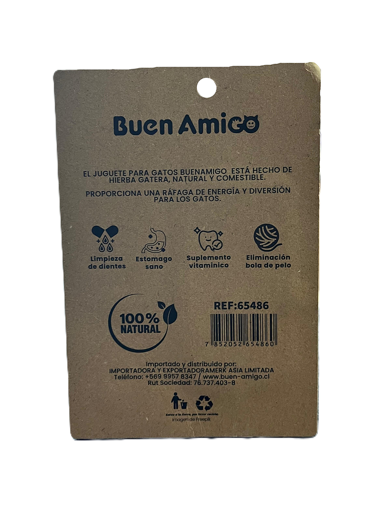 Juguete de hierva gatera 2