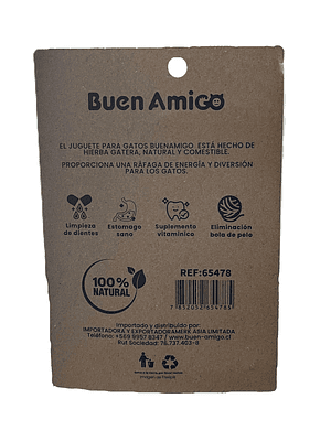 Juguete de hierva gatera