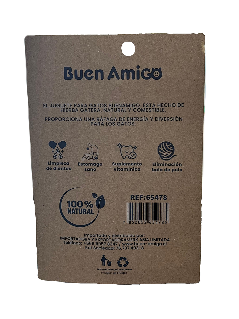 Juguete de hierva gatera 2