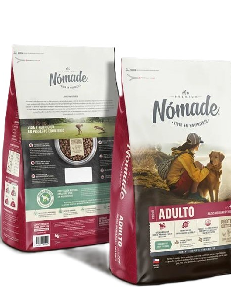 Nomade Adulto raza mediana a grade 20 Kg 2