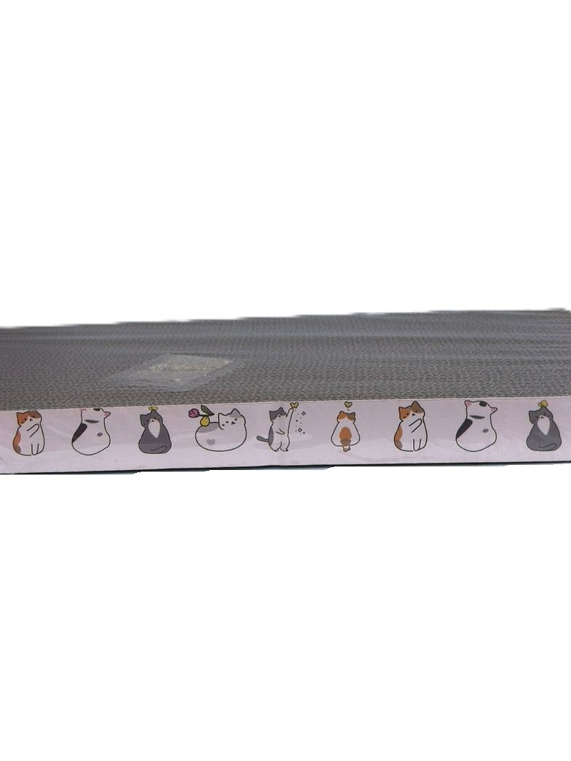 Rascador de cartón plano para gato 1