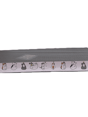 Rascador de cartón plano para gato