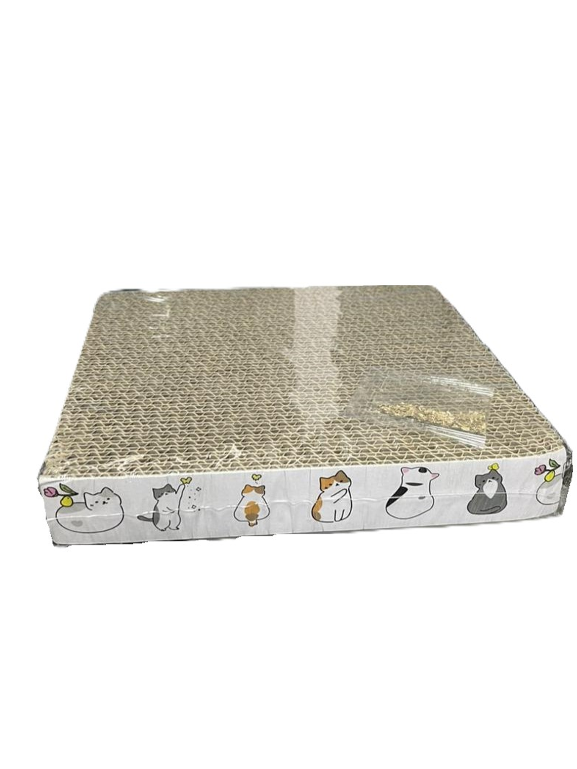 Rascador cuadrado de cartón para gato 2