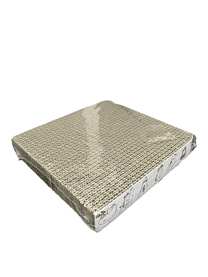 Rascador cuadrado de cartón para gato