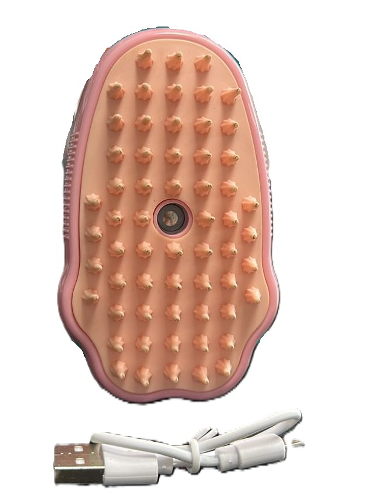 Cepillo con spray para masajes y eliminación de pelaje muerto 5
