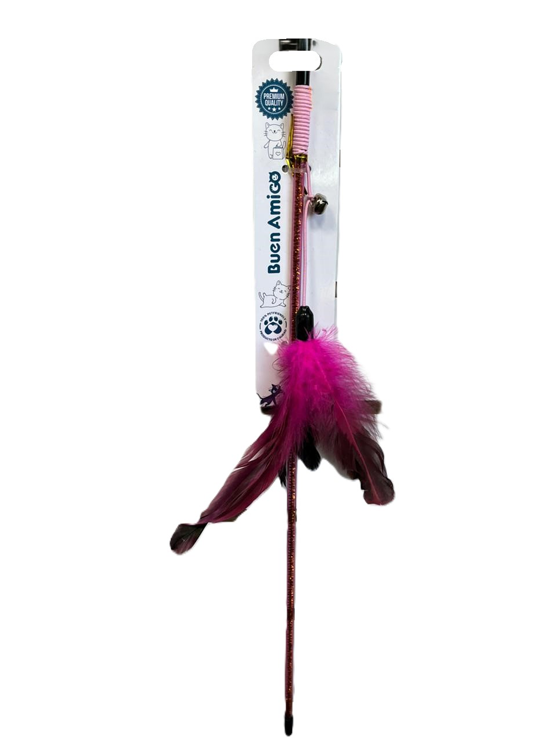 juguete para gato con plumas 4