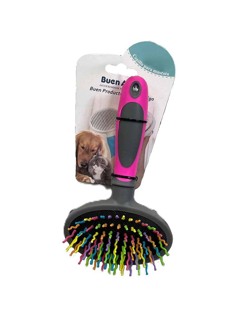 Cepillo para mascotas de colores 1