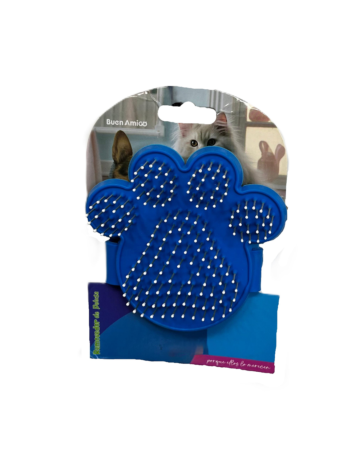 cepillo para mascotas con forma de patita  1