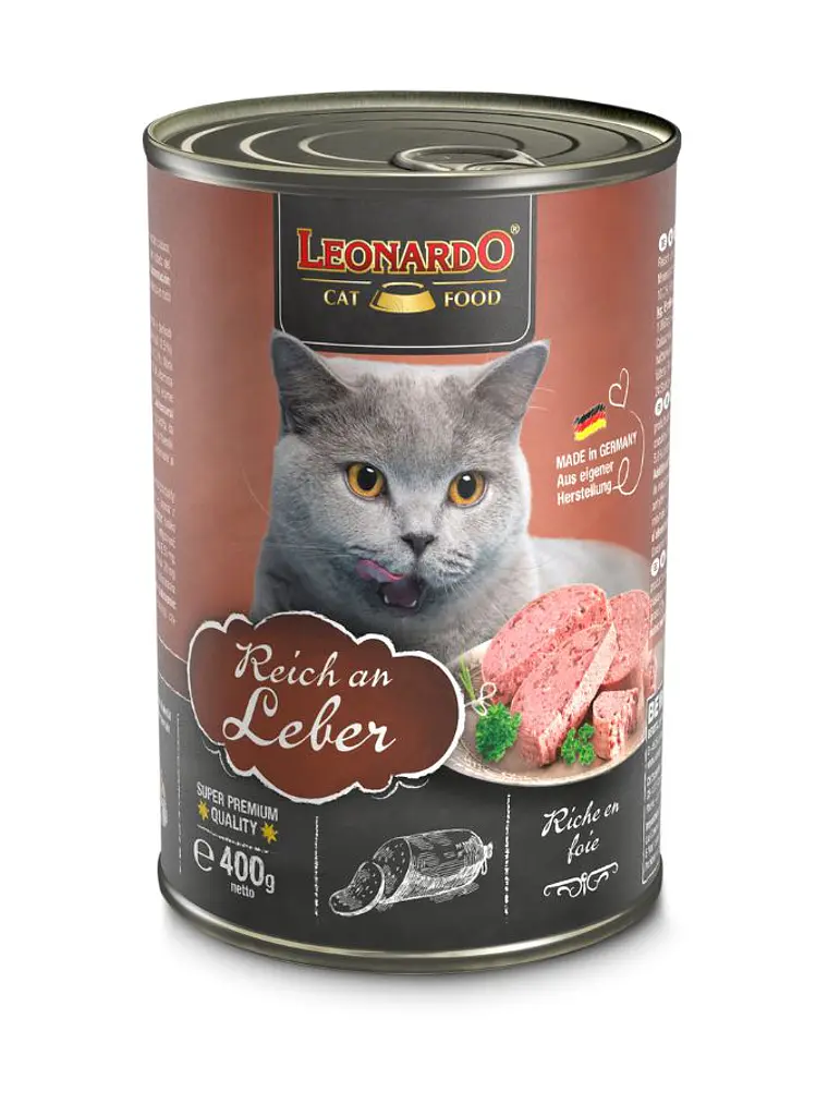 Lata Leonardo hígado 400g 1