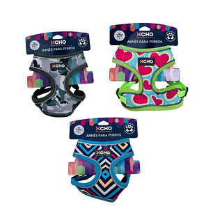 Arnés Chaleco para Perros Talla S Diseños Variados