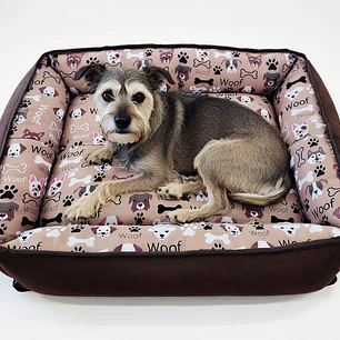 Cama Clásica Reversible para Perros y Gatos – Todas las Estaciones Talla L (65x55cm)