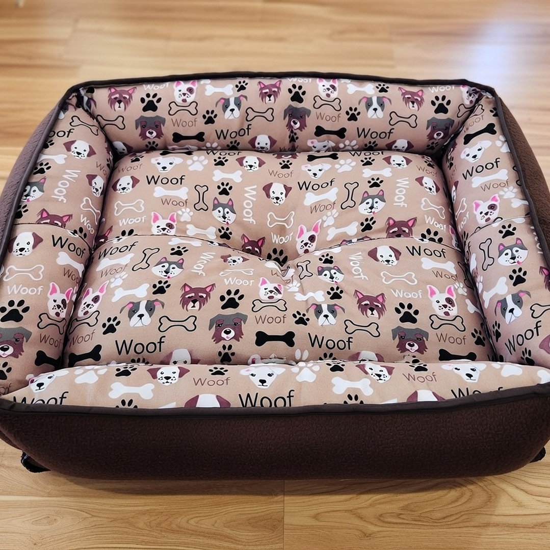 Cama Clásica Reversible para Perros y Gatos – Todas las Estaciones Talla L (65x55cm) 5