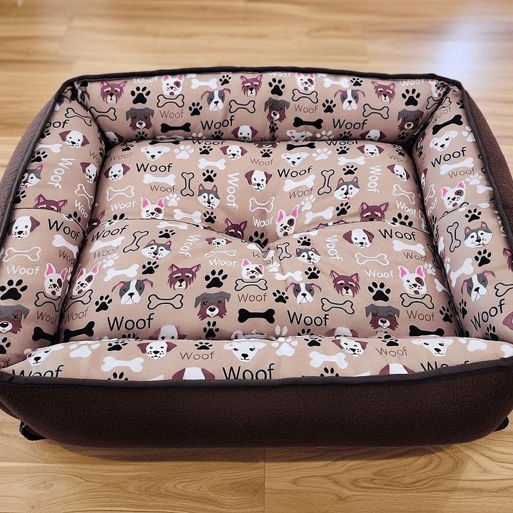 Cama Clásica Reversible para Perros y Gatos – Todas las Estaciones Talla L (65x55cm) 5