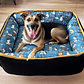 Cama Clásica Reversible para Perros y Gatos – Todas las Estaciones Talla M (50x45cm) - Miniatura 3