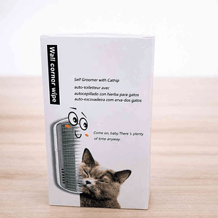 Rascador Esquinero Automasaje con Catnip para Gatos