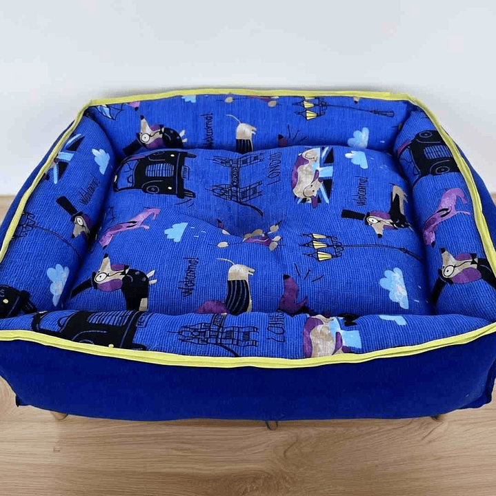 Cama Clásica Reversible para Perros y Gatos – Todas las Estaciones Talla M (50x45cm) 10
