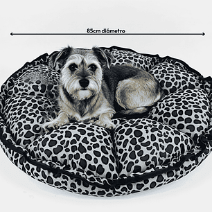 Cama ajustable Reversible redonda tipo nido (85cm diámetro)