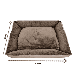 Cama Premium Reversible para Perros y Gatos – Extra Confort y Soporte
