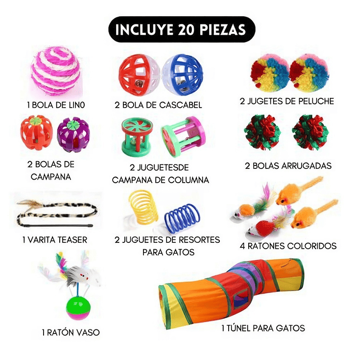 Túnel para Gatitos + Piezas 2