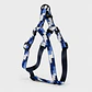 Arnés Deluxe Ajustable para Perros Talla L Celeste, Azul y Blanco - Miniatura 2