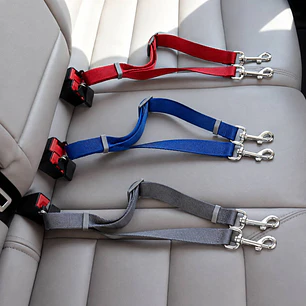 Correa Doble de Seguridad para Auto – Perros Talla M y L