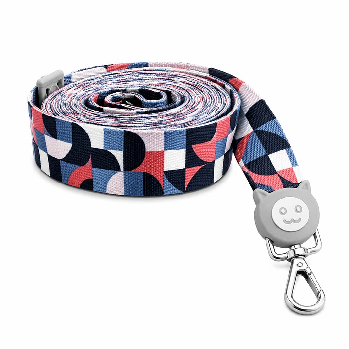 Correa para Perros 6mts Mosaico tricolor 2
