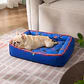 Cama Clásica Reversible Talla L – Diseño Acuario - Miniatura 3