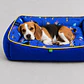 Cama Clásica Reversible Talla L – Diseño Parisina Azul - Miniatura 3