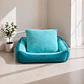 Cama Premium Reversible Talla XL – Verde Agua - Miniatura 2