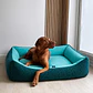 Cama Premium Reversible Talla XL – Verde Agua - Miniatura 3