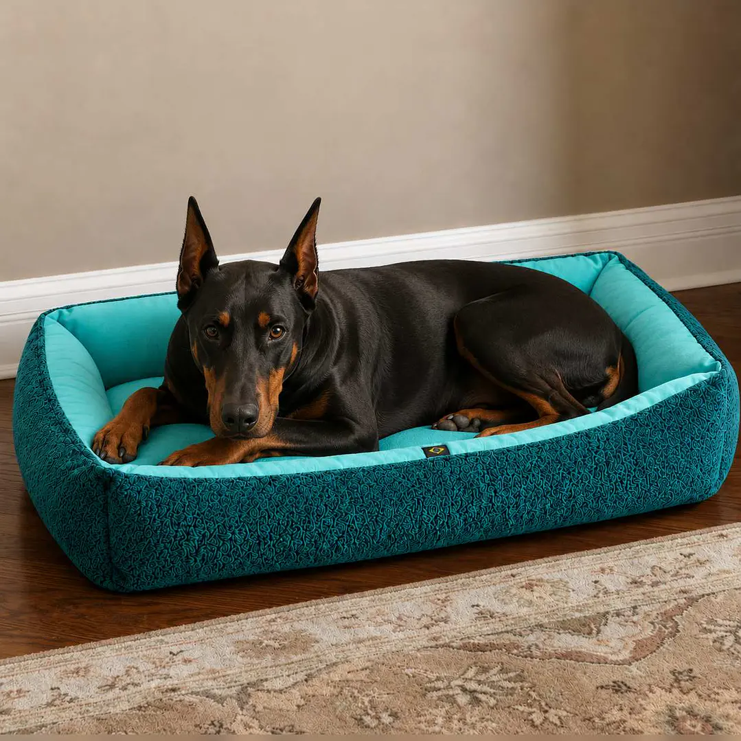 Cama Premium Reversible Talla XL – Verde Agua 4