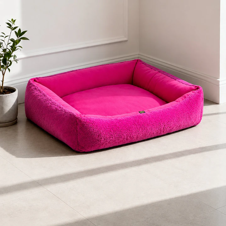 Cama Premium Reversible Talla L – Fucsia 1