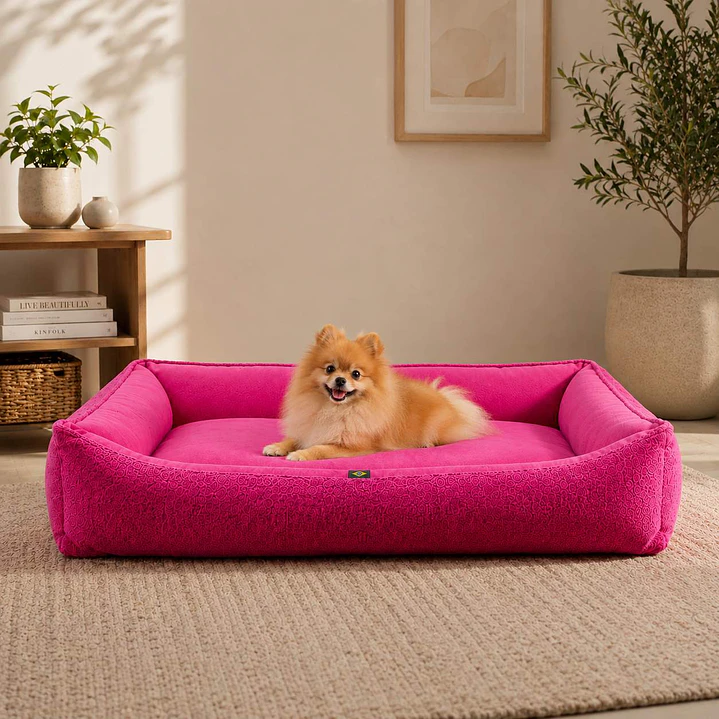 Cama Premium Reversible Talla L – Fucsia 4