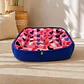 Cama Clásica Reversible Talla M – Diseño Corazones Rosados - Miniatura 1
