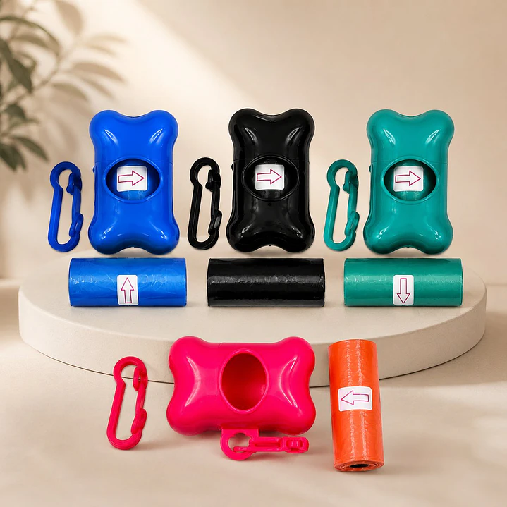 Porta Bolsas para Perros con 2 Rollos Incluidos 1