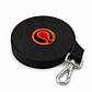 Correa para Perros 6mts Negra-Naranjo - Miniatura 2