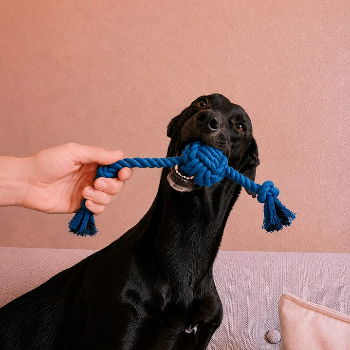 Juguete de Cuerda con Nudo para Perros 2