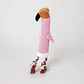 Peluche Pájaro con Cuerda para Perros – Rosado - Miniatura 2