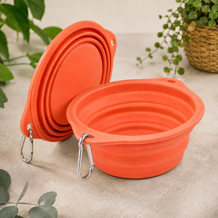 Comedero Plástico Plegable para Perros 3