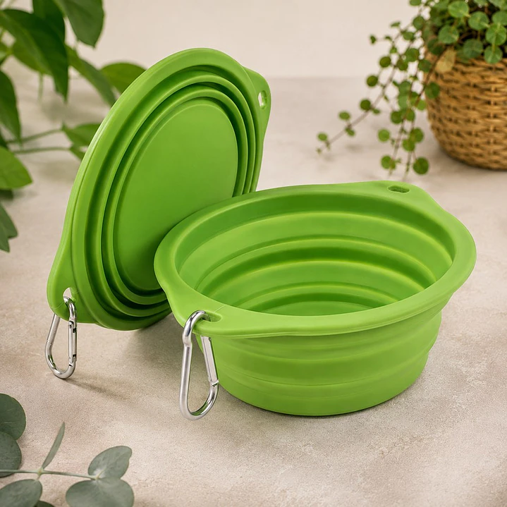 Comedero Plástico Plegable para Perros 4