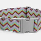 Collar Ajustable para Perros Talla 2XL – ZigZag Multicolor - Miniatura 2