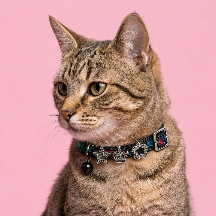 Collar Ajustable Talla XS – Estampado Negro 4