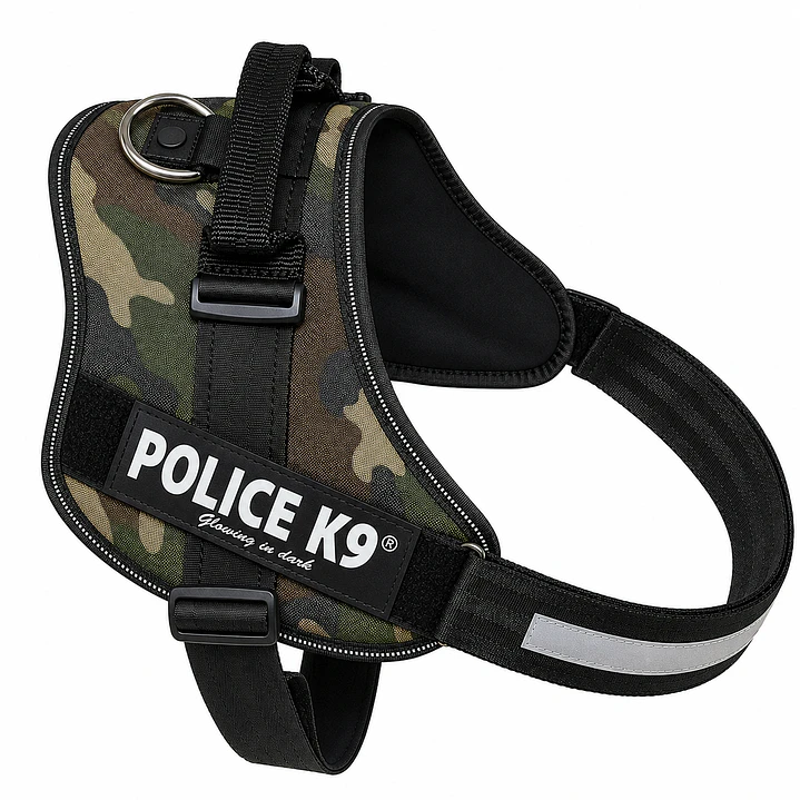 Arnés Chaleco Acolchado para Perros Talla 2XL – Militar 1