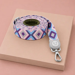 Correa para Perros 3 mts – Mosaico Rosado