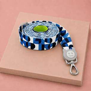 Correa para Perros 3 mts – Mosaico Azul