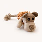 Peluche Perrito con Cuerda para Perros - Miniatura 3