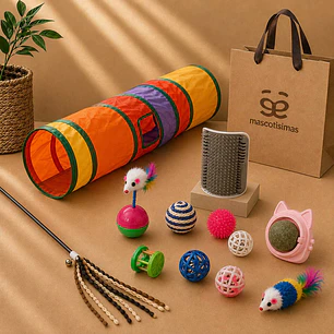 Kit de Juguetes para Gatos